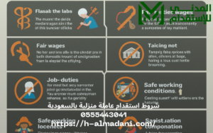 شروط استقدام عاملة منزلية بالسعودية 0555443041