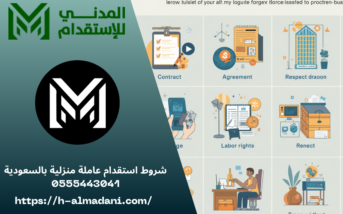 شروط استقدام عاملة منزلية بالسعودية 0555443041