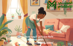 عاملة منزلية من إثيوبيا بضمان ذهبي 0555443041