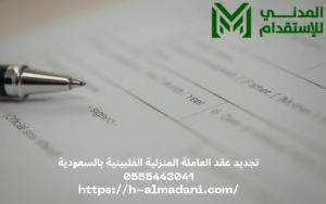 تجديد عقد العاملة المنزلية الفلبينية بالسعودية 0555443041