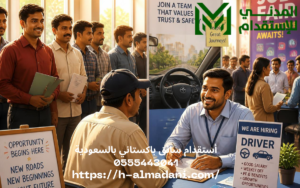أستقدام سائق باكستاني بالسعودية 0555443041