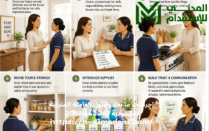 إجراءات ما بعد وصول العاملة المنزلية للسعودية 0555443041