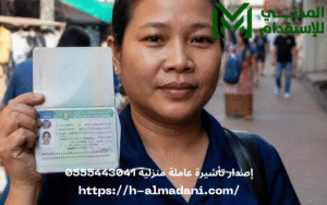 إصدار تأشيرة عاملة منزلية 0555443041