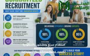 استقدام سريع ومضمون بالسعودية 0555443041