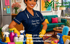 تكلفة استقدام عامل منزلي بالسعودية 0555443041
