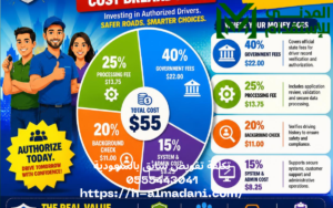 تكلفة تفويض سائق بالسعودية 0555443041