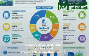 تكلفة تفويض سائق بالسعودية 0555443041