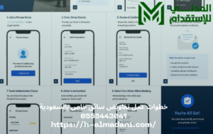 خطوات عمل تفاويض سائق خاص بالسعودية 0555443041