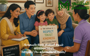 شروط استقدام عاملة بالسعودية 0555443041