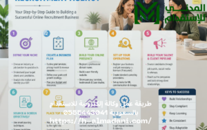 طريقة عمل وكالة إلكترونية للاستقدام بالسعودية 0555443041