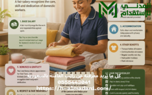 كل ما تريد معرفته عن راتب العاملة بالسعودية 0555443041