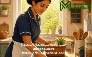 طلب خادمة سيريلانكية بالسعودية 0555443041