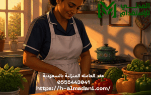 عقد العامله المنزلية بالسعودية 0555443041